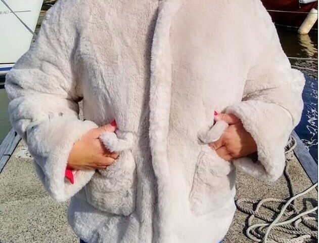 Imitatie bontjas Faux Fur Coat Jacket