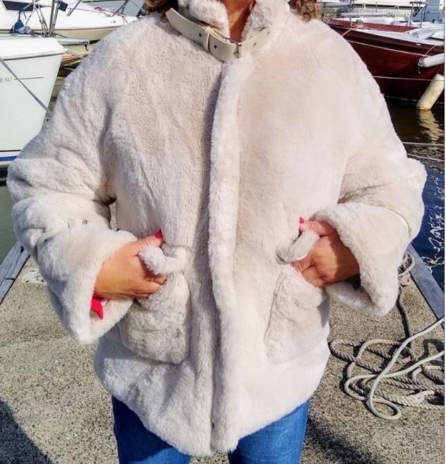 Imitatie bontjas Faux Fur Coat Jacket
