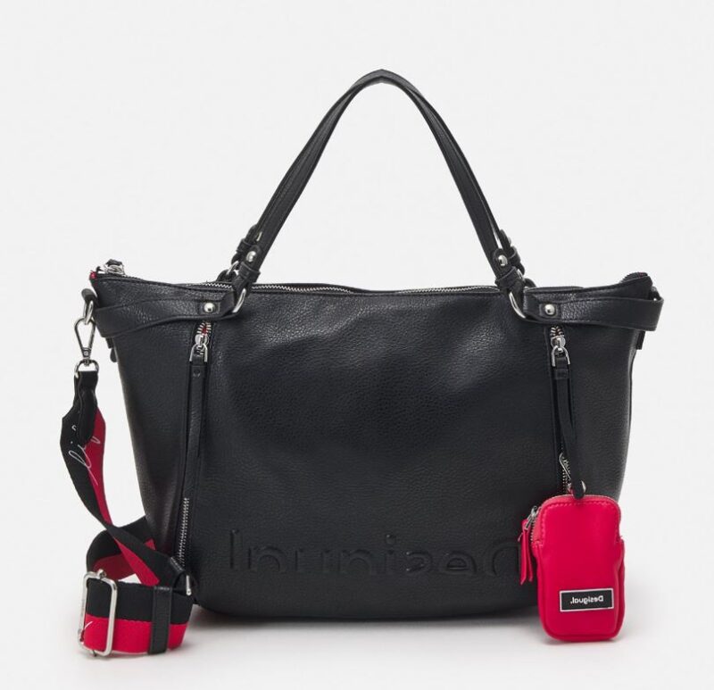 DESIGUAL Handtas shopperbag zwart voor