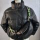 schourdertas crossbody handtas crocoprint zwart tasriem groen