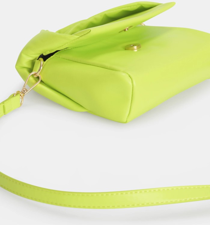 handtas crossbody tas neon groen