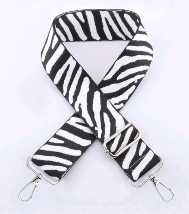 Verstelbare Tas Riem strapbag zebra print