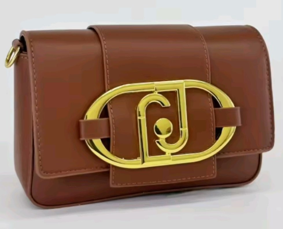 Luxe crossbody handtas schoudertas yo bruin