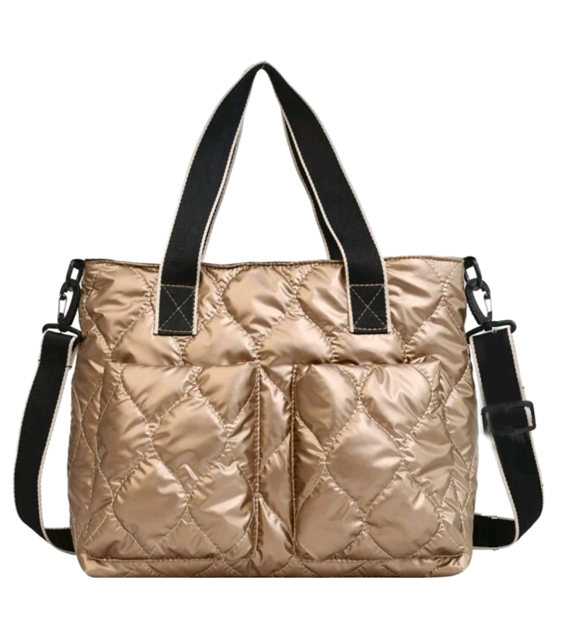 gewatteerde puffer handtas puffer bag