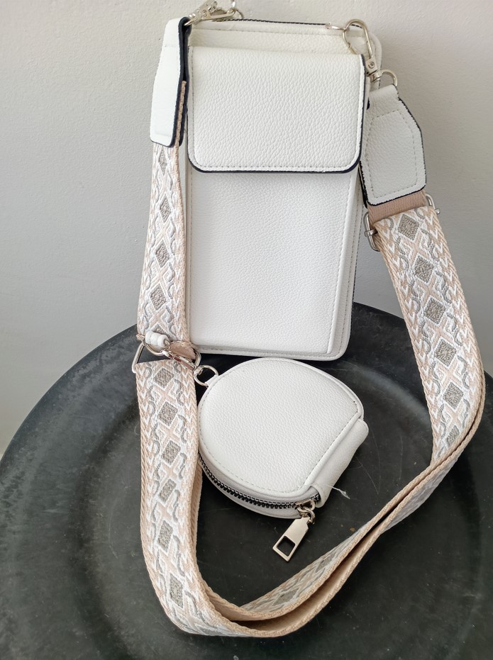 Telefoontasje Phonebag Wit