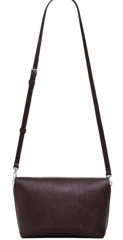 desigual crossbody schoudertas bruin achterzijde