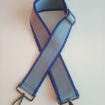 verstelbare tas riem kobal Bleu Blauw