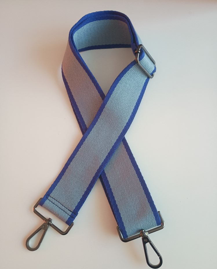 verstelbare tas riem kobal Bleu Blauw